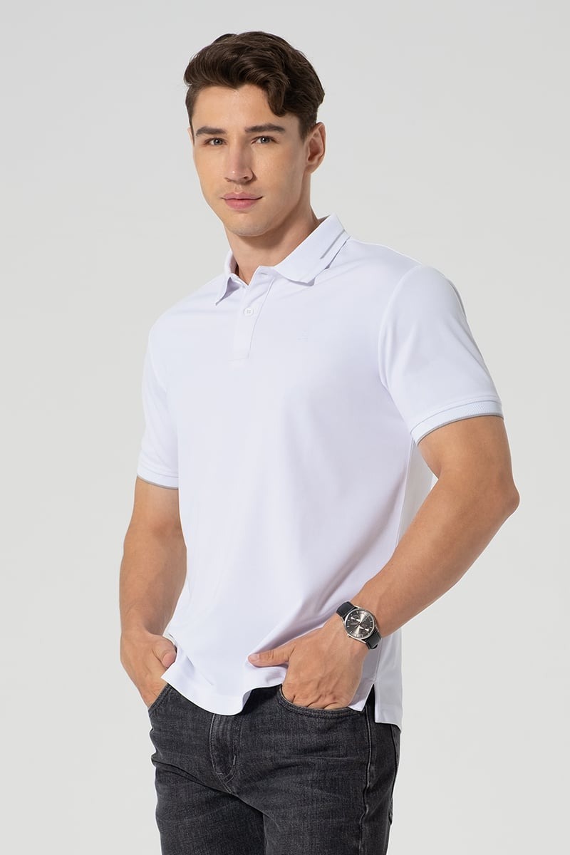Áo Polo Nam Trẻ Trung Form Ôm