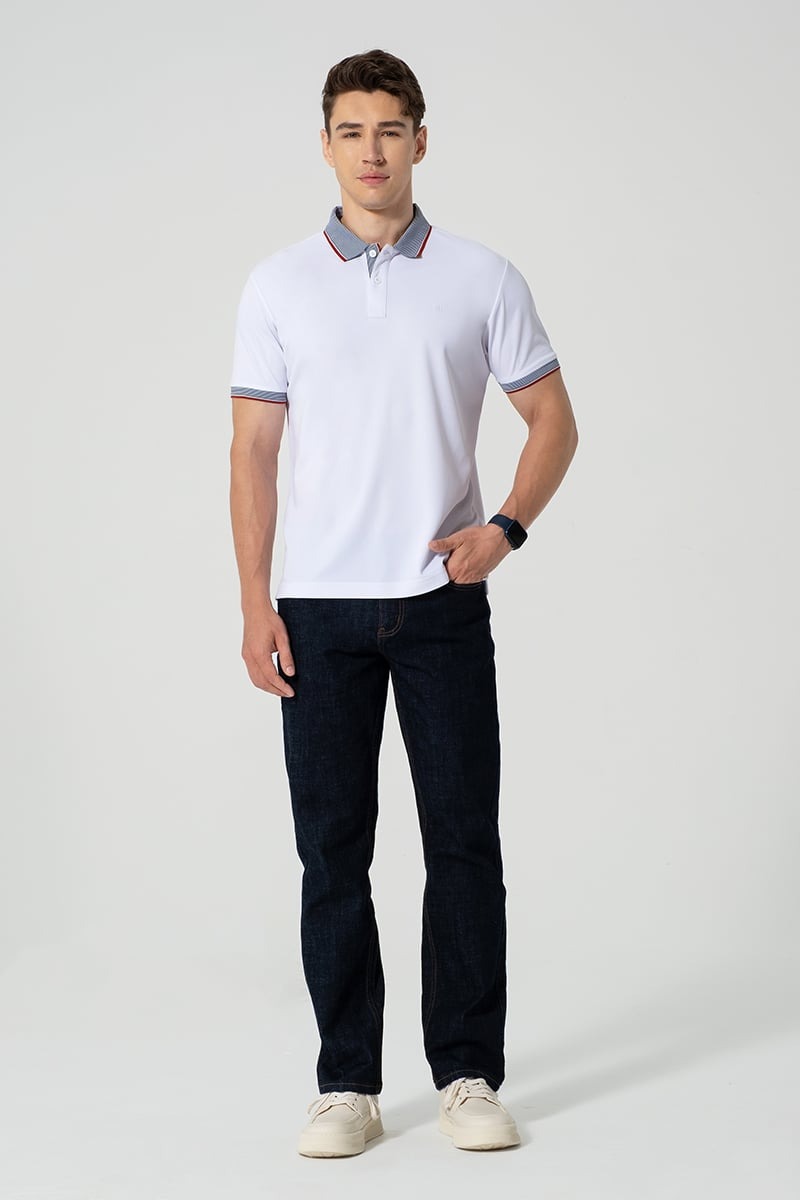 Áo Polo Nam Trẻ Trung Form Ôm