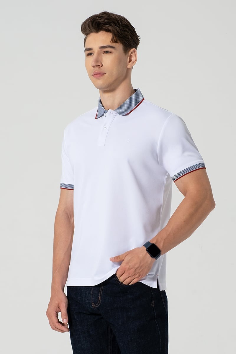 Áo Polo Nam Trẻ Trung Form Ôm