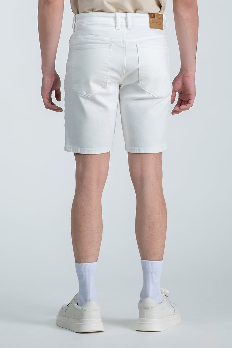 Quần Short Nam Khaki Trên Gối