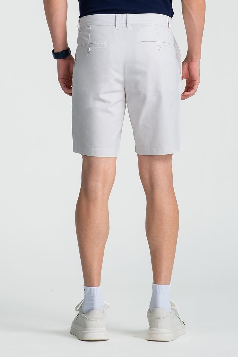 Quần Short Nam Khaki Trên Gối