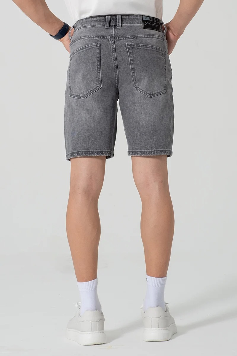 Quần Short Nam Khaki Trên Gối