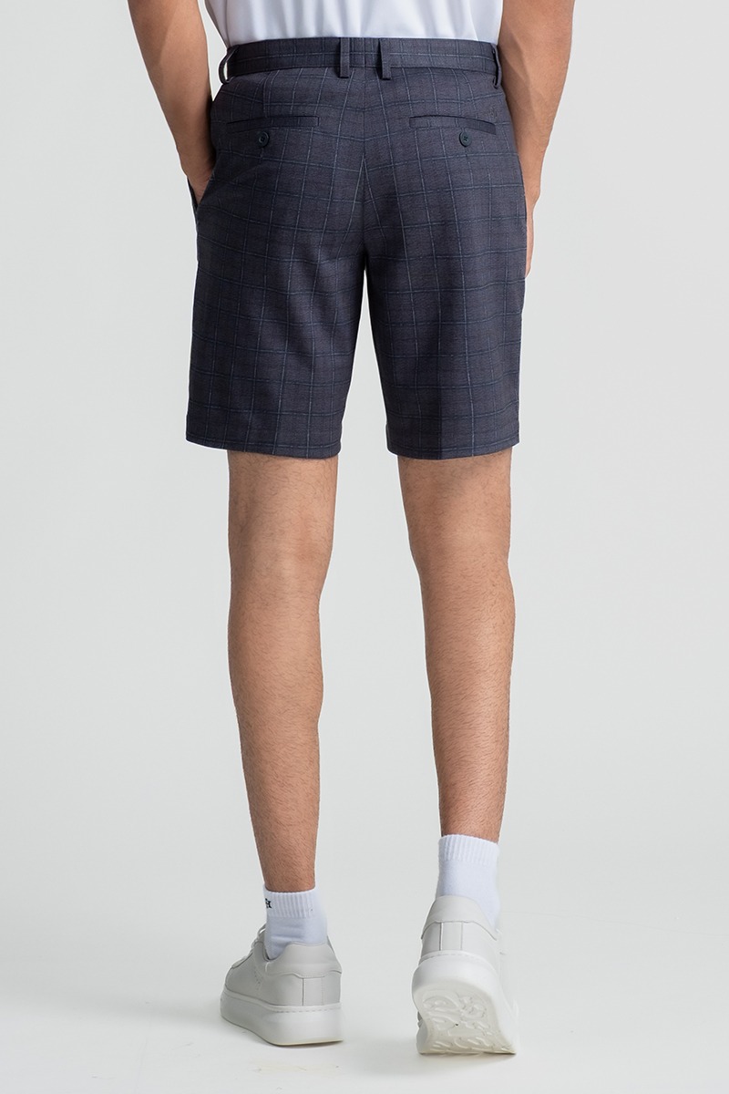 Quần Short Nam Khaki Trên Gối