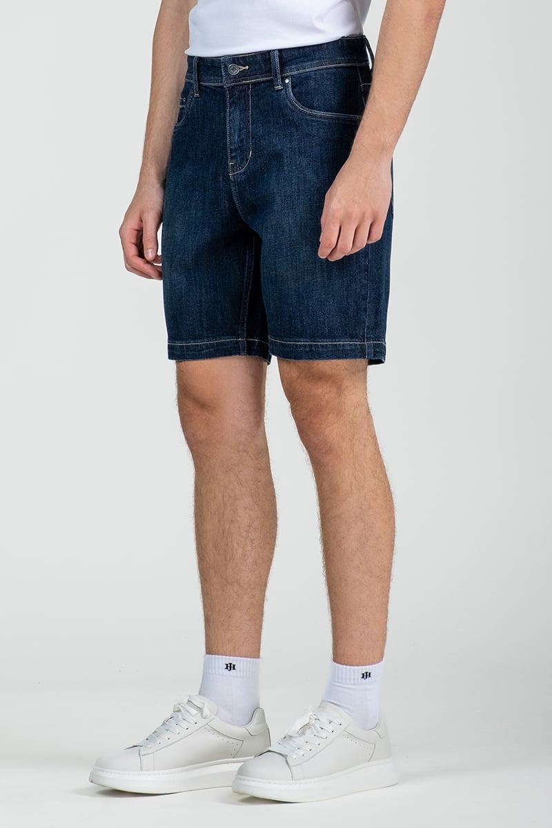 Quần Short Nam Jeans Trên Gối
