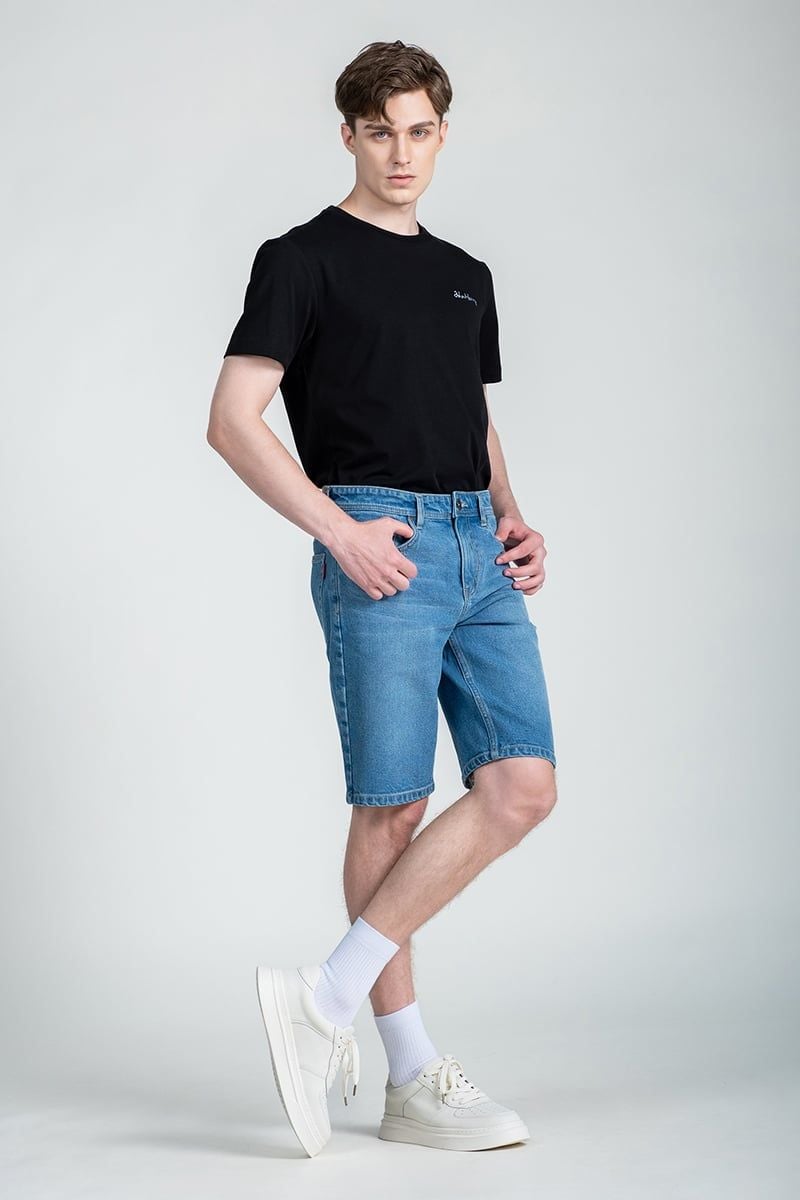 Quần Short Nam Jeans Trẻ Trung