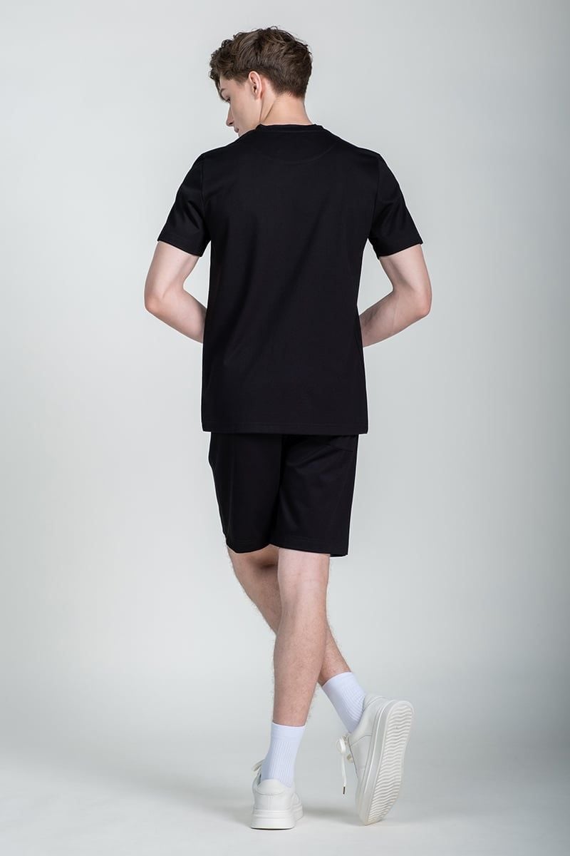 Quần Short Nam Khaki Trên Gối