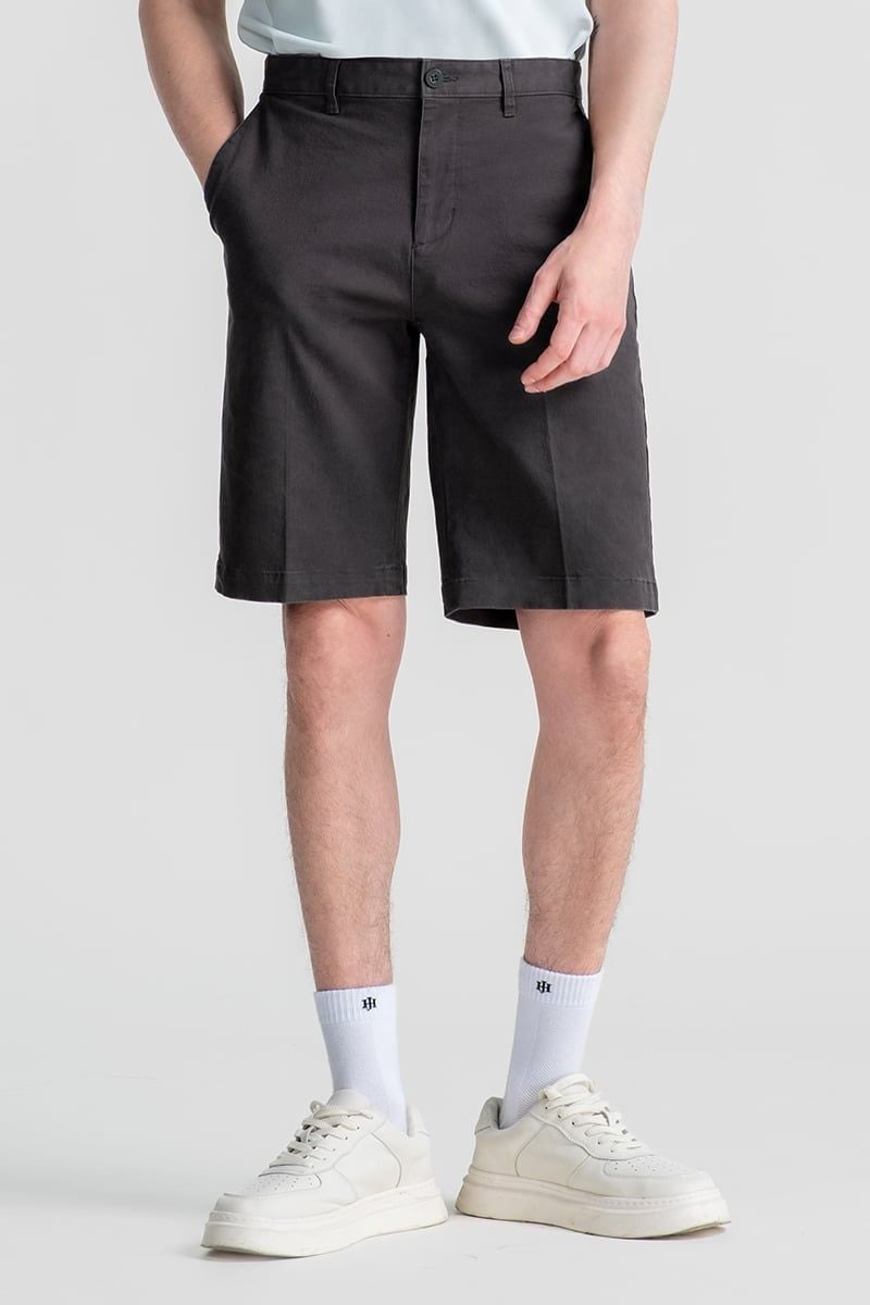 Quần Short Nam Khaki Form Vừa