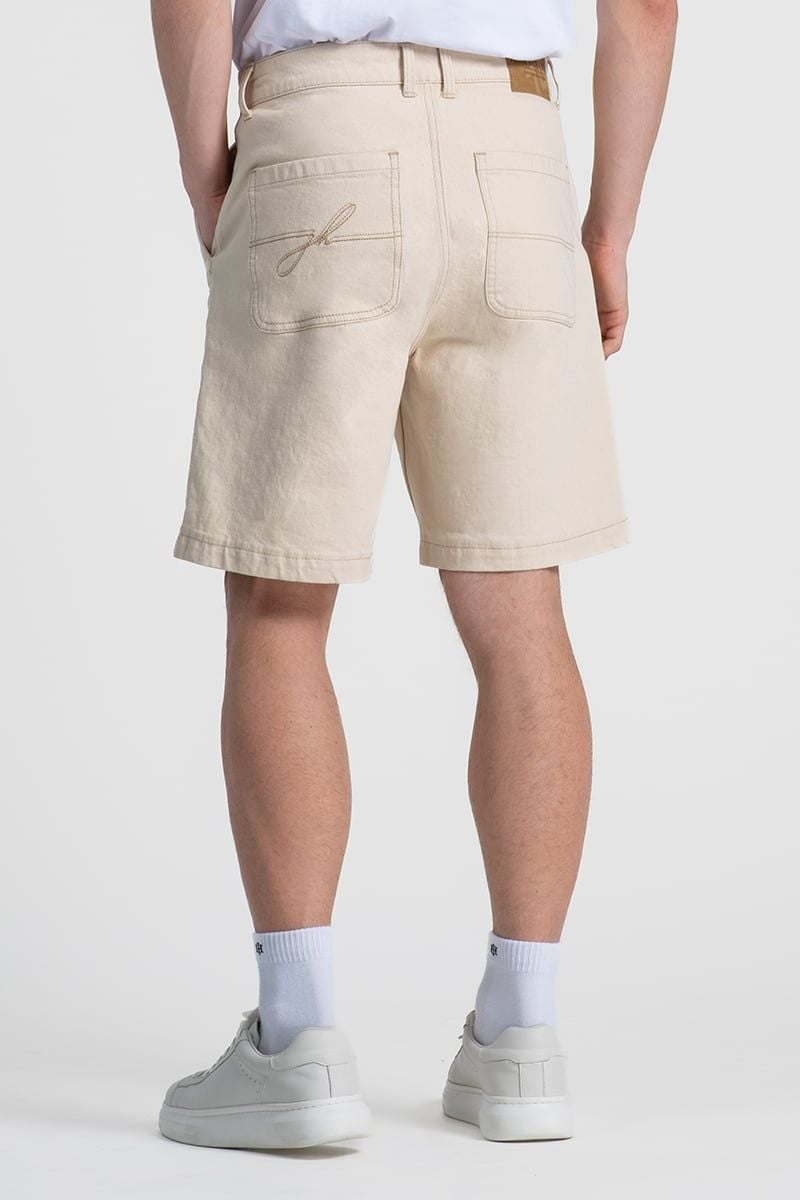 Quần Short Nam Khaki Trẻ Trung Form Rộng