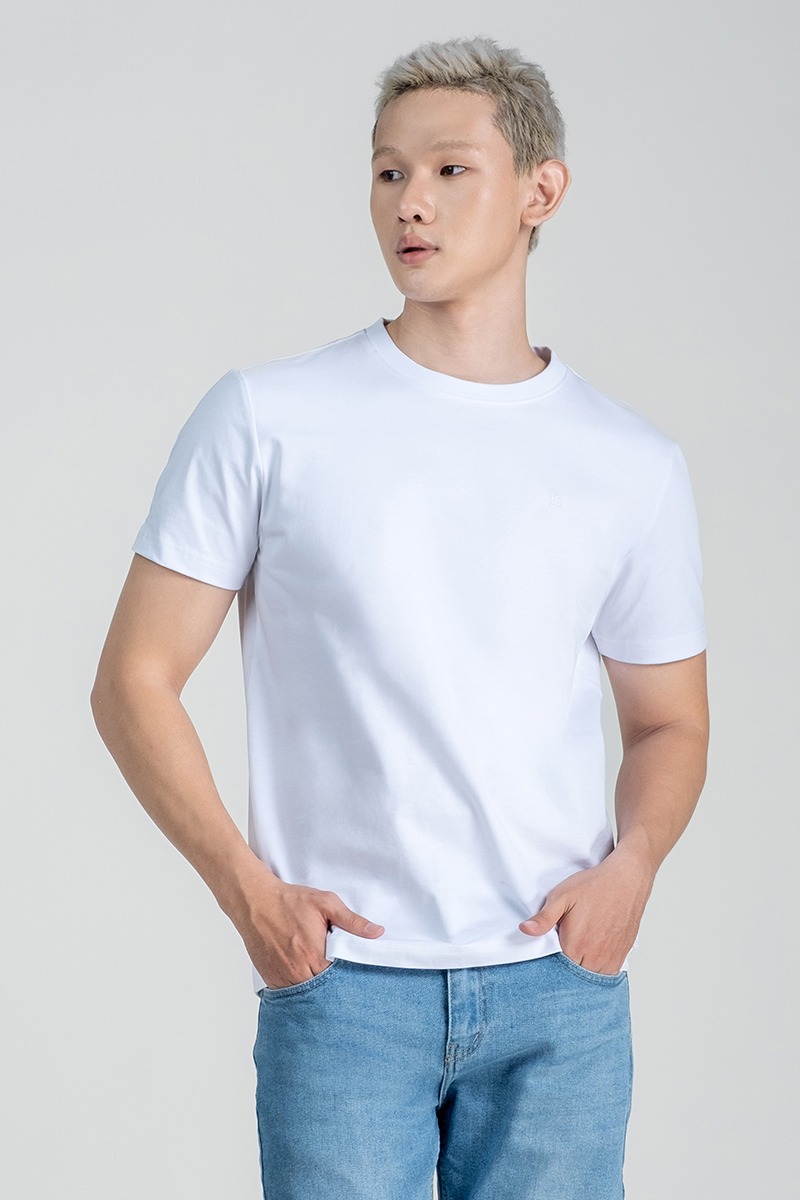 Áo Thun Nam Tay Ngắn Form Vừa
