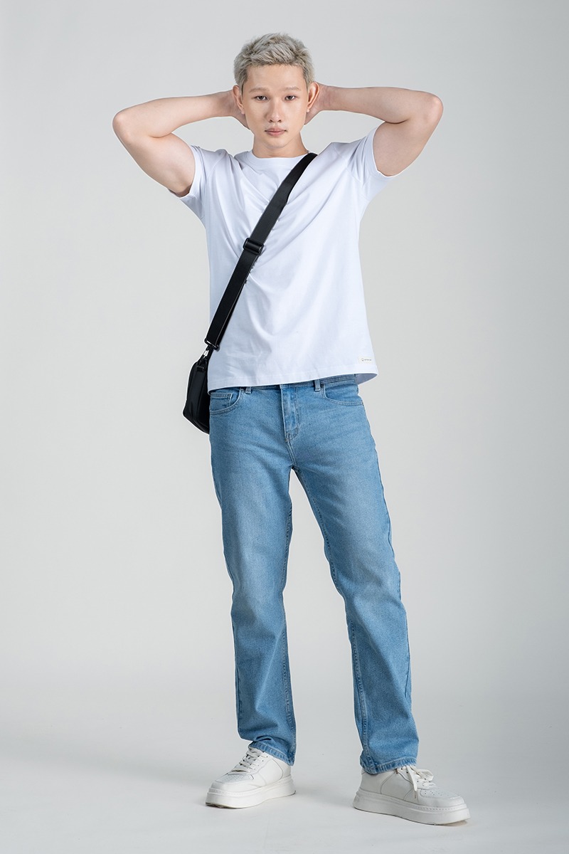 Áo Thun Nam Tay Ngắn Form Vừa