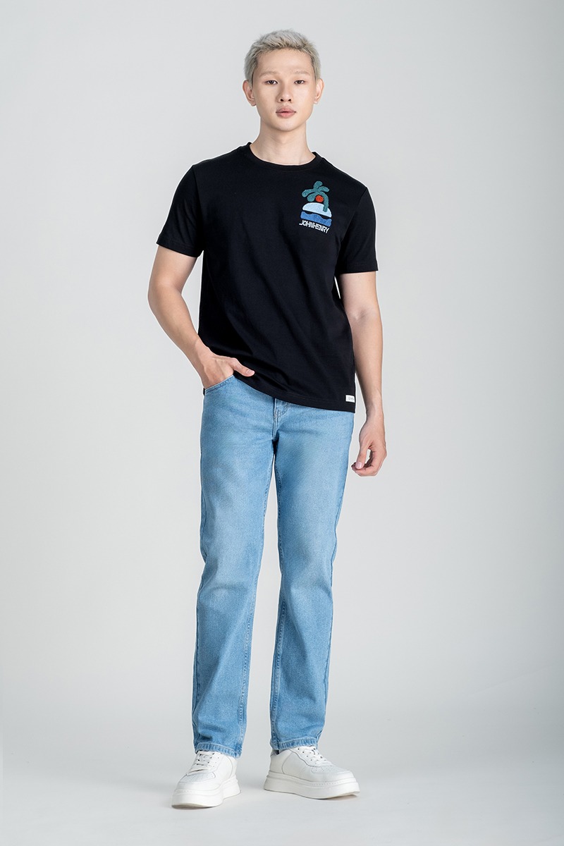 Áo Thun Nam Tay Ngắn Form Vừa