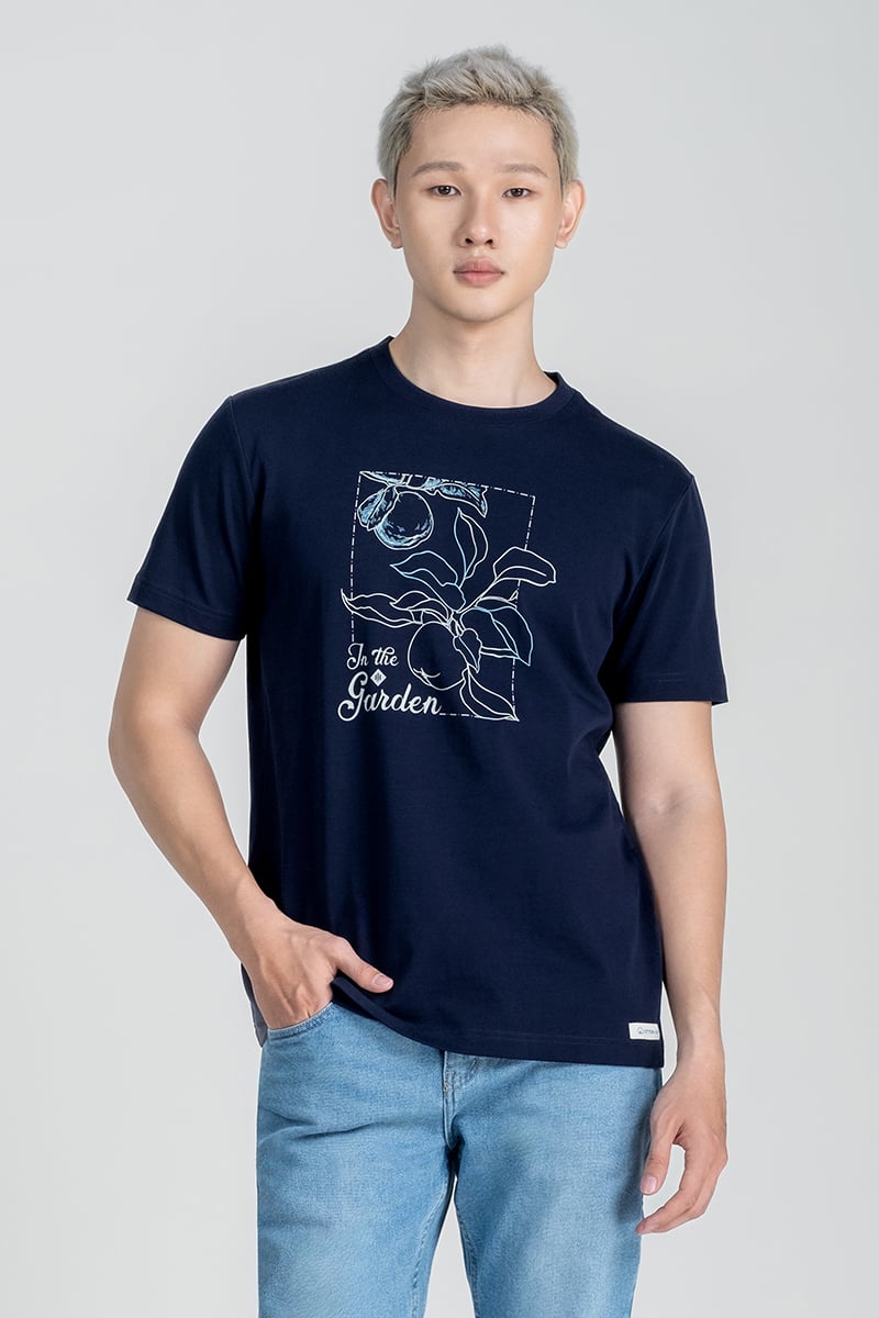 Áo Thun Nam Tay Ngắn Form Vừa