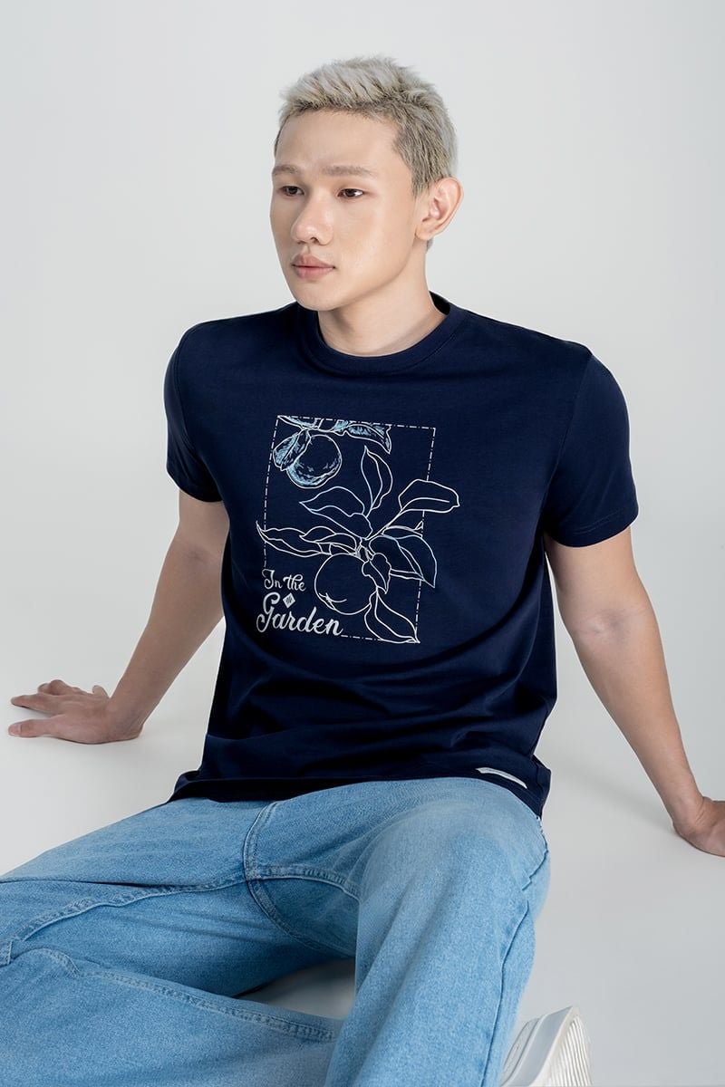 Áo Thun Nam Tay Ngắn Form Vừa