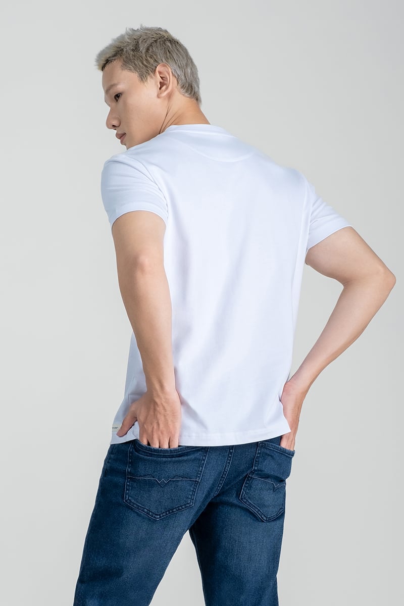 Áo Thun Nam Tay Ngắn Form Vừa