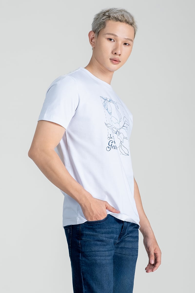 Áo Thun Nam Tay Ngắn Form Vừa