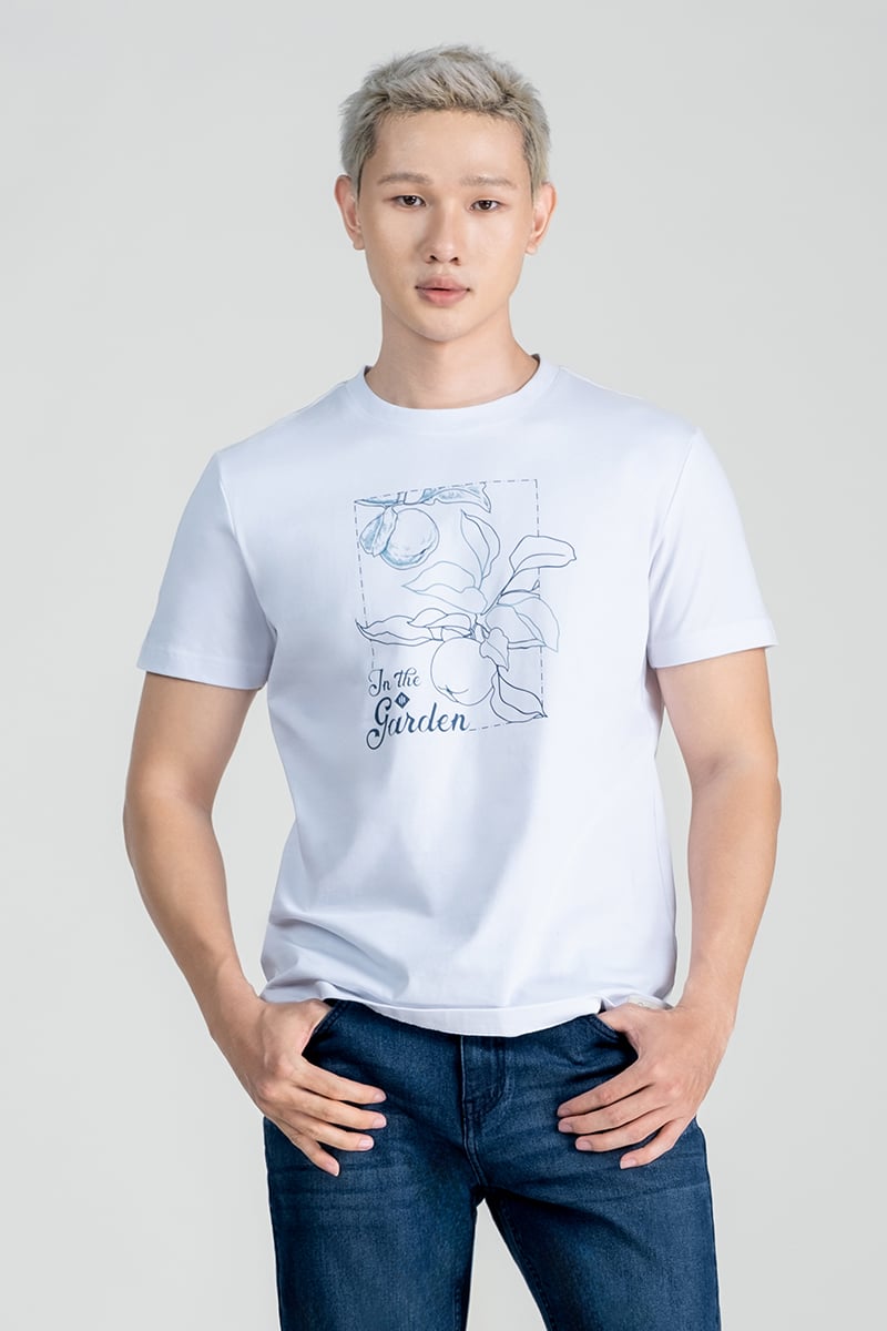 Áo Thun Nam Tay Ngắn Form Vừa