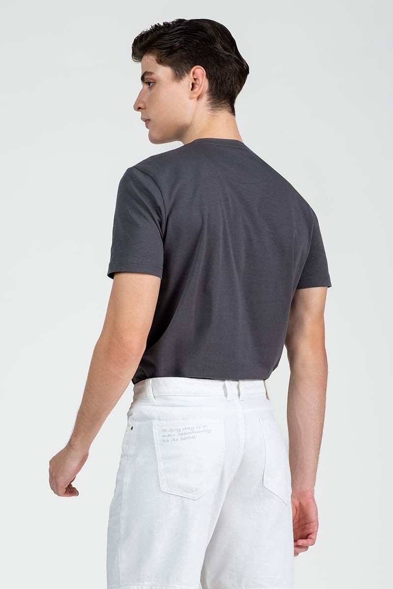Áo Thun Nam Tay Ngắn Form Vừa
