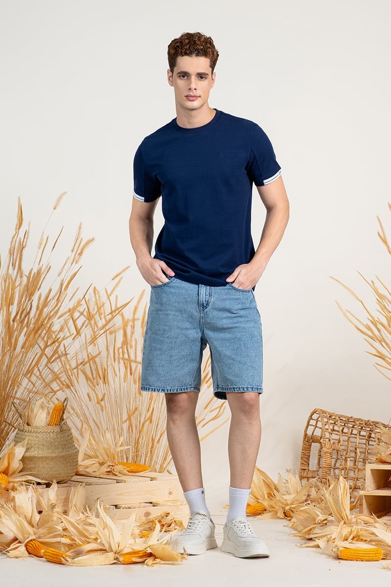 Áo Thun Nam Tay Ngắn Form Vừa