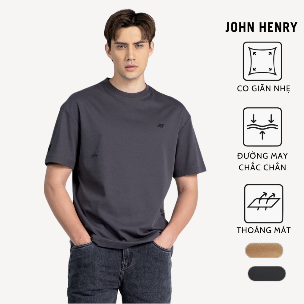 Áo Thun Nam Tay Ngắn Form Vừa