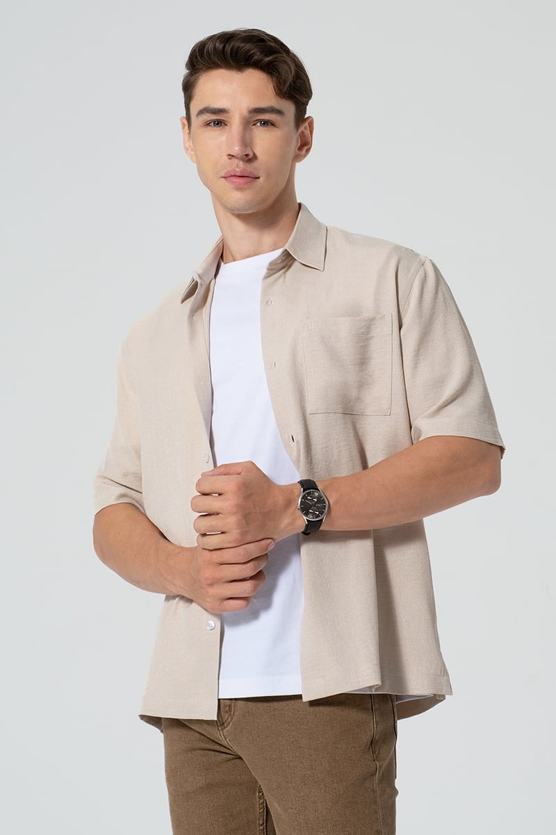 Áo Sơ Mi Nam Classic Form Rộng