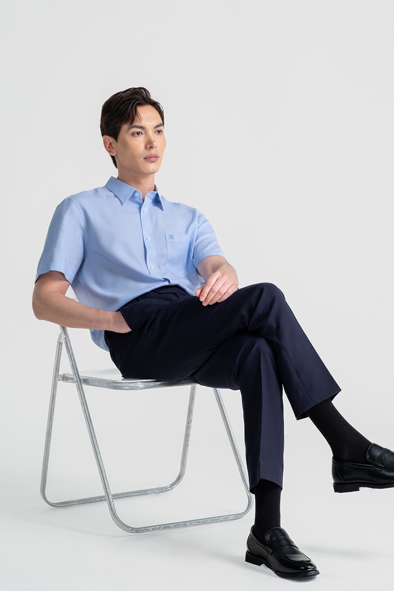 Áo Sơ Mi Nam Công Sở Tay Ngắn