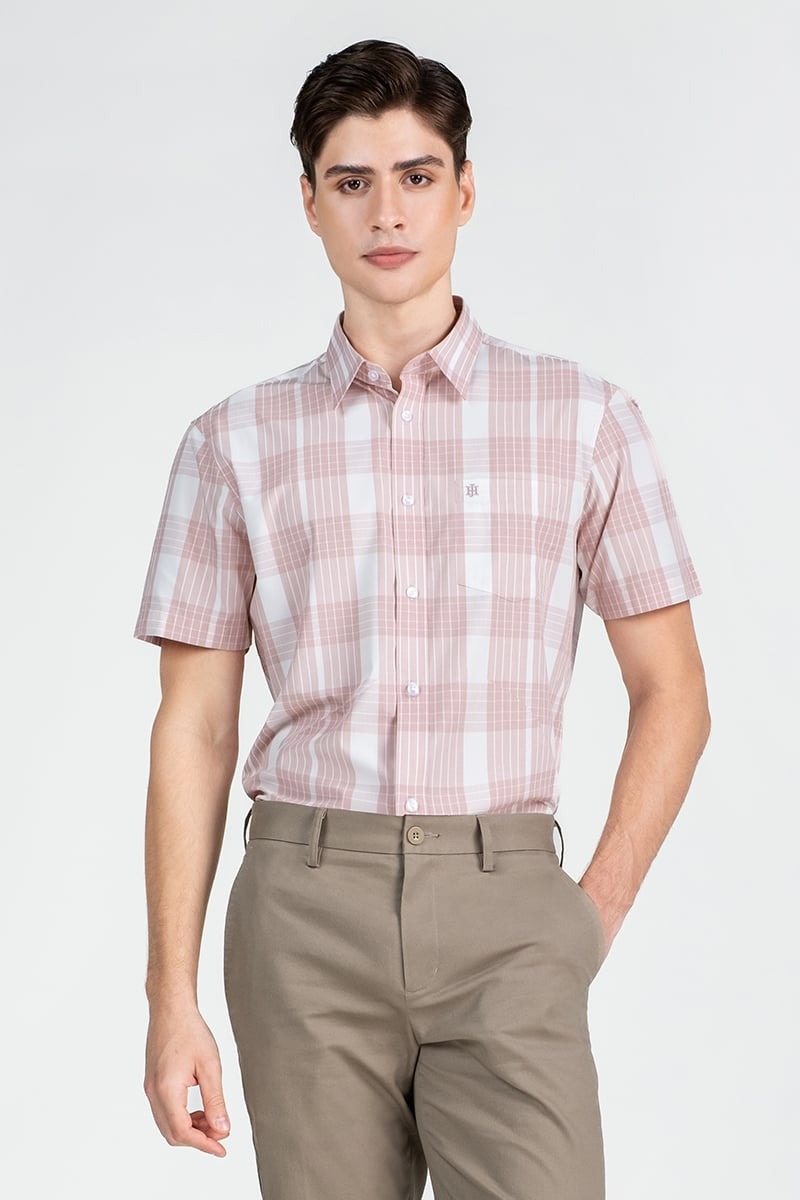 Áo Sơ Mi Nam Công Sở Tay Ngắn