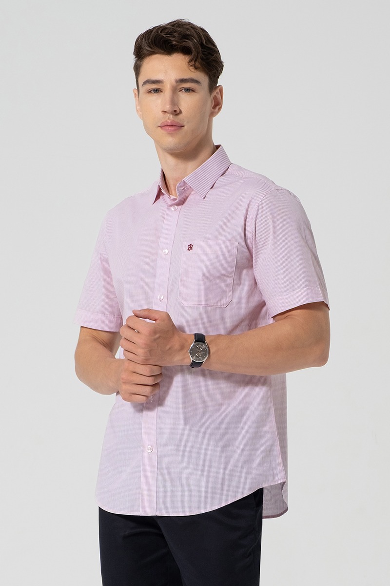 Áo Sơ Mi Nam Công Sở Tay Ngắn
