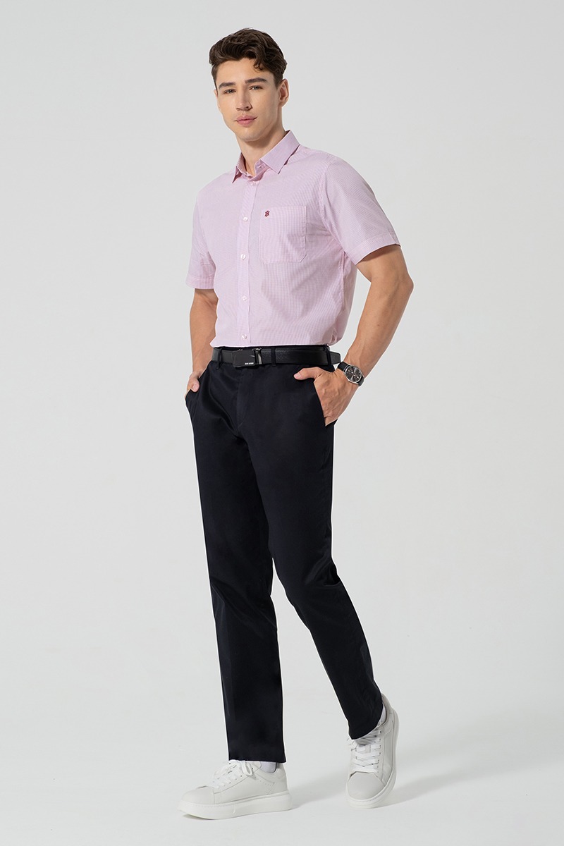 Áo Sơ Mi Nam Công Sở Tay Ngắn