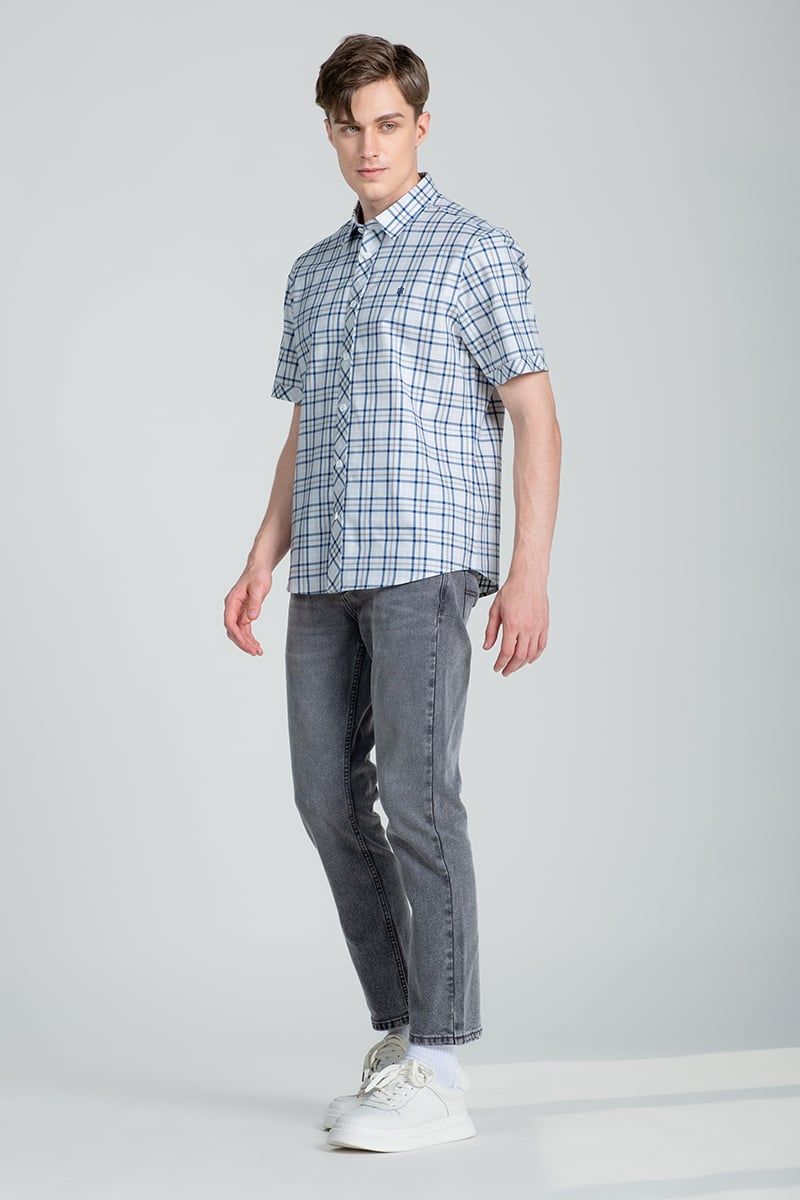 Áo Sơ Mi Nam Phong Cách Tay Ngắn