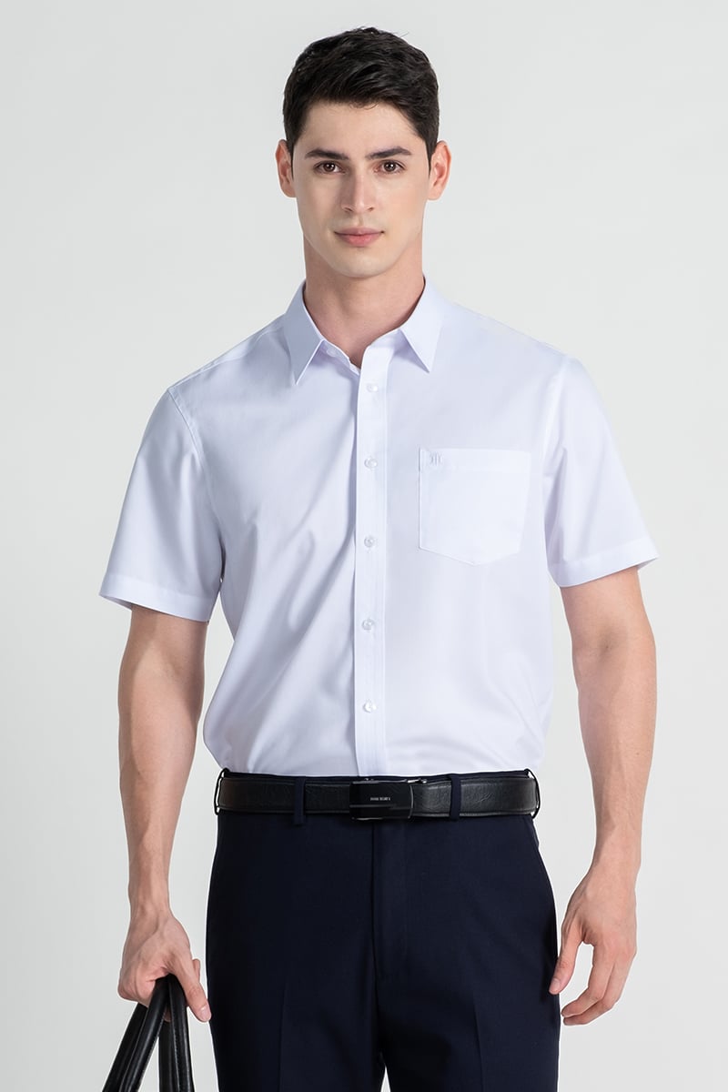 Áo Sơ Mi Nam Công Sở Tay Ngắn