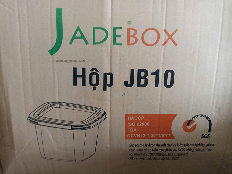 Hộp Nhựa Đựng Bánh JB10 - Hình 3