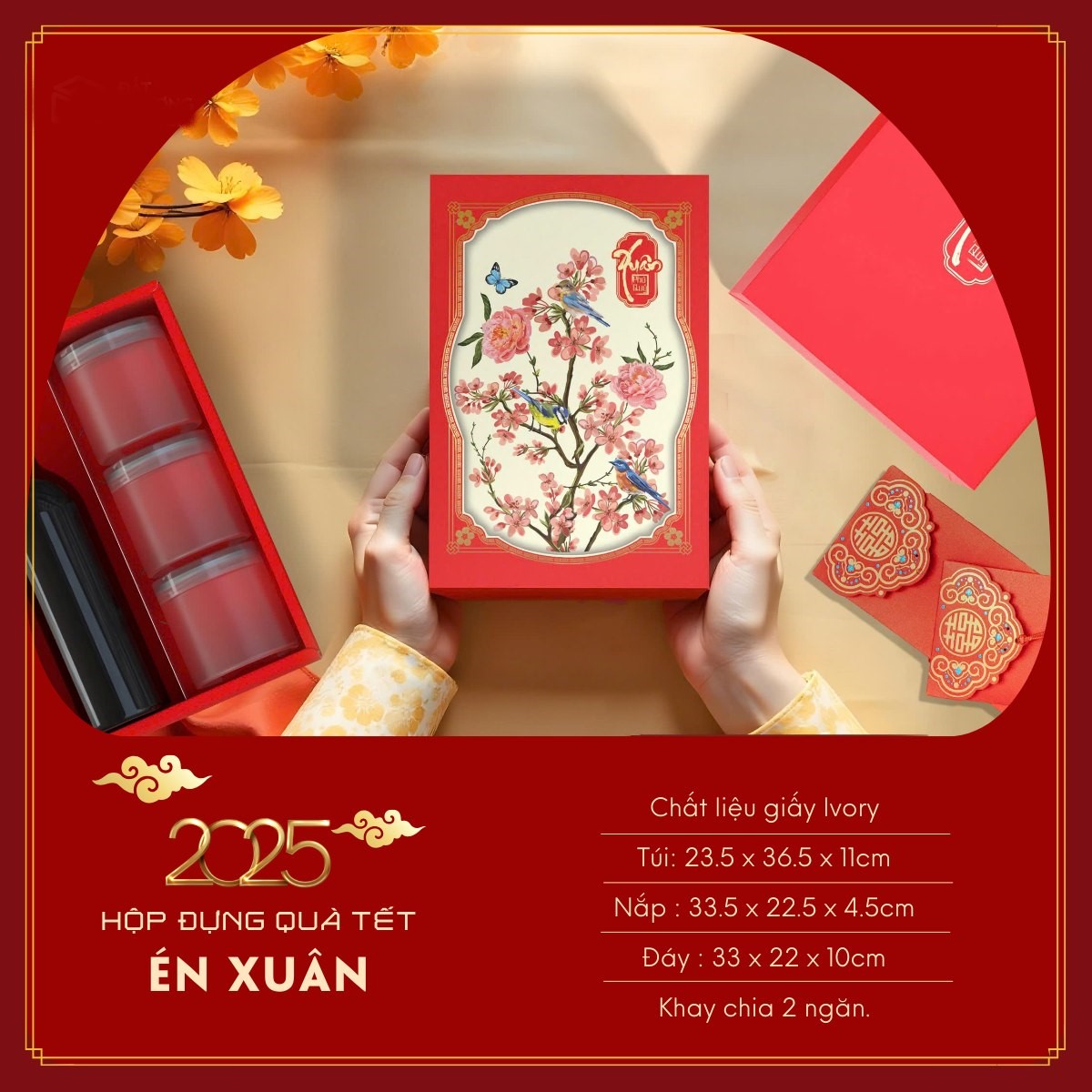 Hộp quà tết 2025 Én Xuân