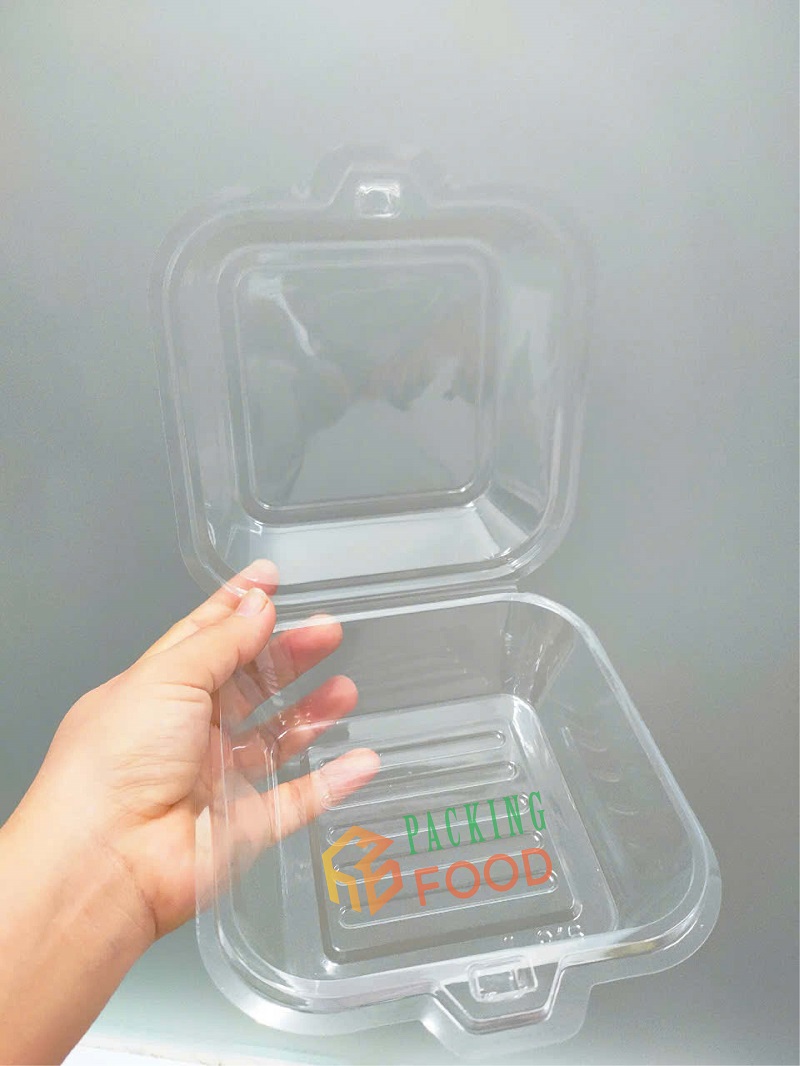 Hộp Nhựa Trong Đựng Bento Cake Tiramisu Douyin