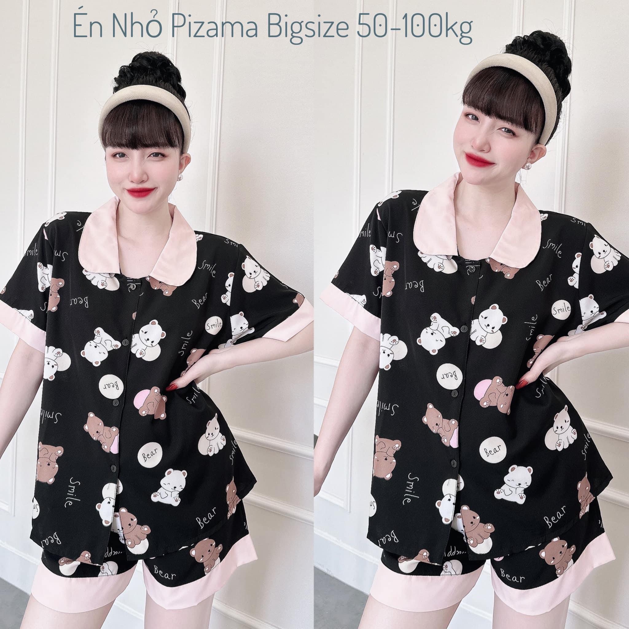 Bộ Ngắn Lụa Nhật 50kg-100kg DB06