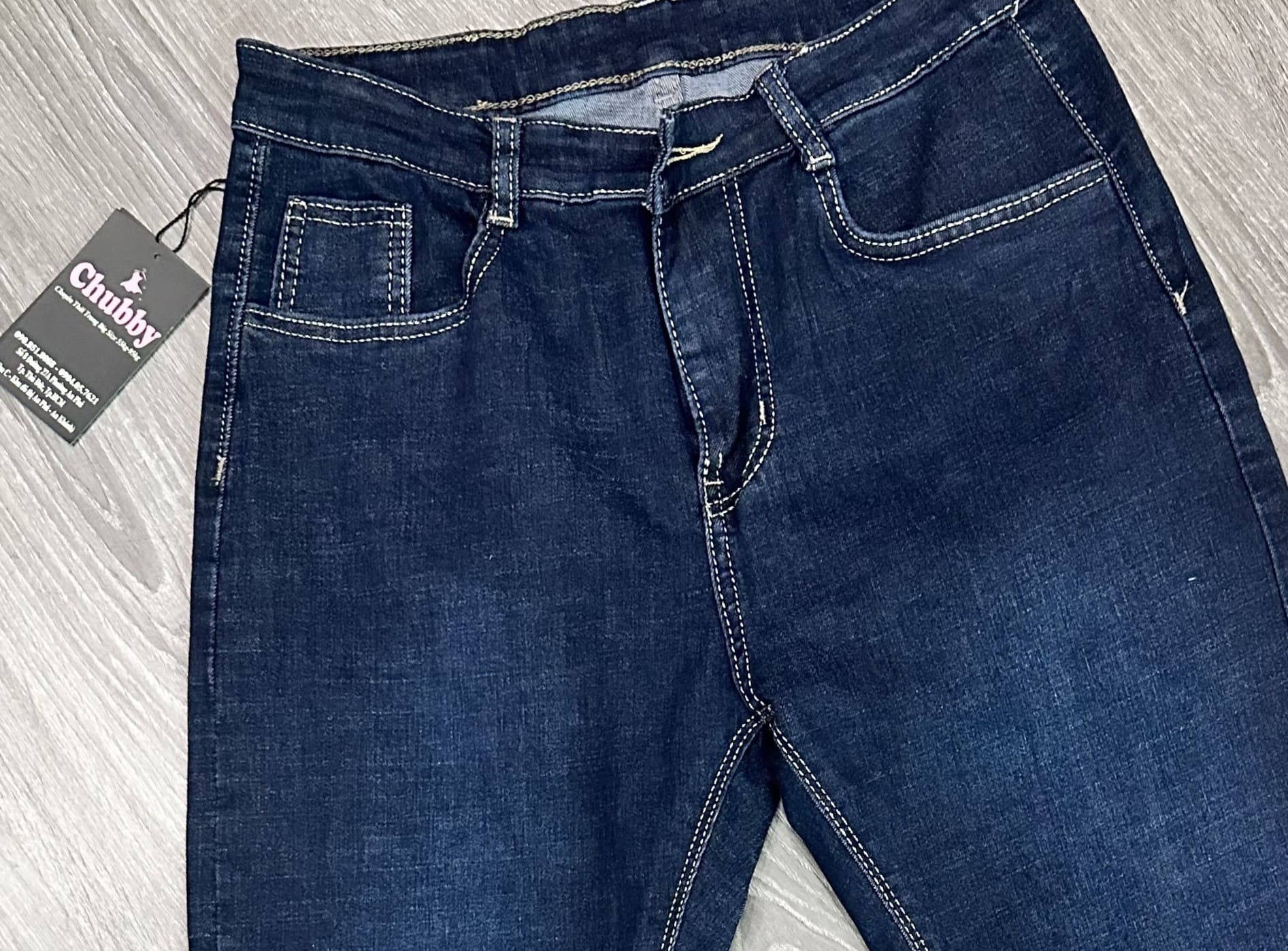 Quần Jean Đen 9 Tất BigSize có size 32-46. Vải dày và co giãn