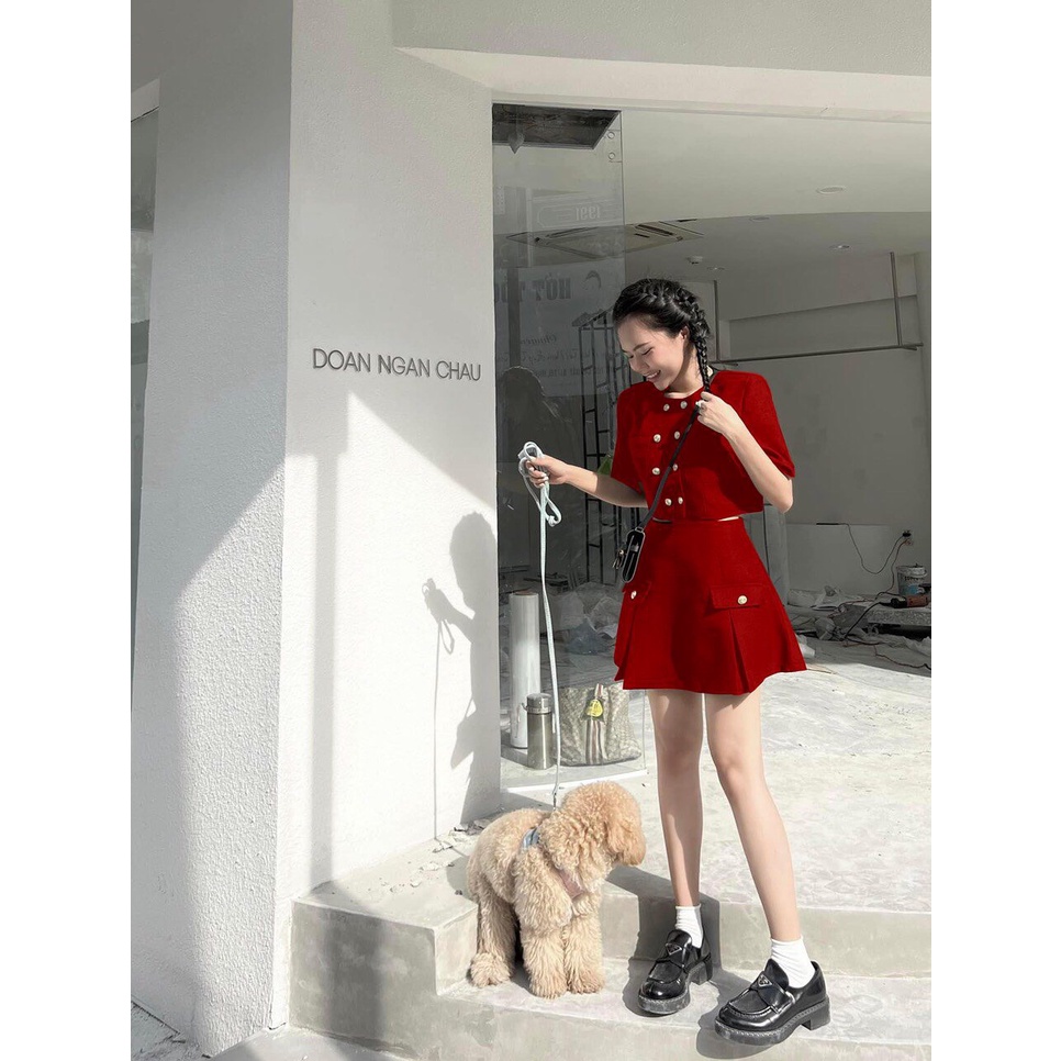Set bộ váy quần dạo phố bigsize 1693