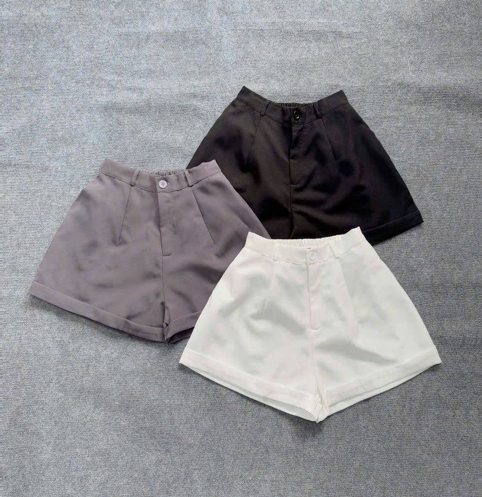 Quần Đùi Short Nữ Bigsize(60kg Đến 95kg) Lưng Chun Ống Rộng Lưng Cao MÃ 28