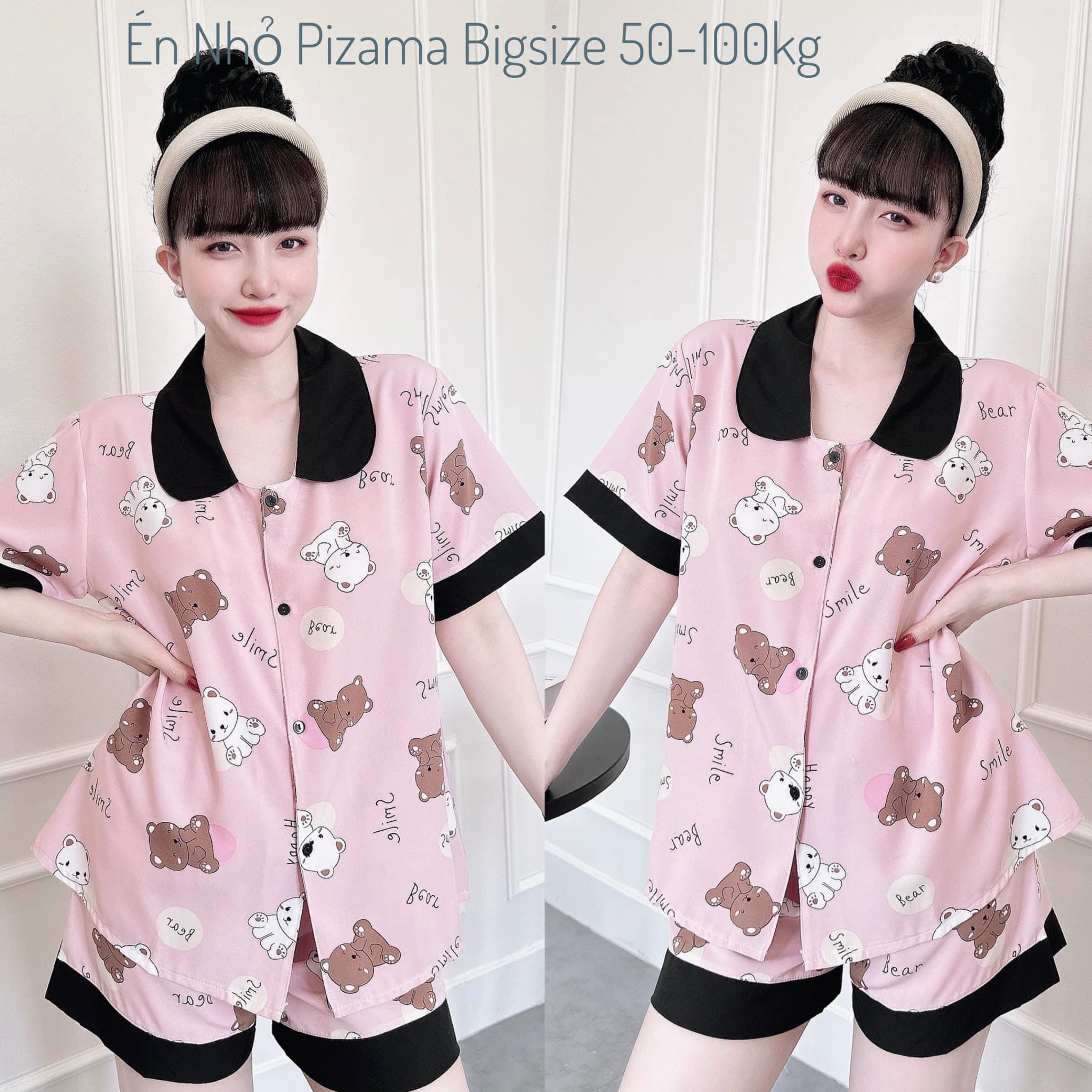 Bộ Ngắn Lụa Nhật 50kg-100kg DB06