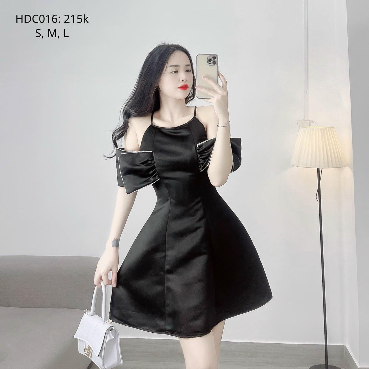 Đấm yếm nơ Bẹt Vai bigsize 1707