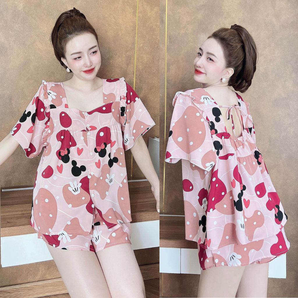 Bộ Ngủ Bigsize lụa dưới 80KG