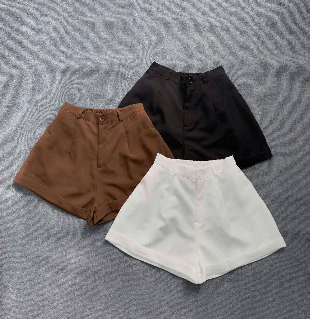Quần Đùi Short Nữ Bigsize(60kg Đến 95kg) Lưng Chun Ống Rộng Lưng Cao MÃ 28