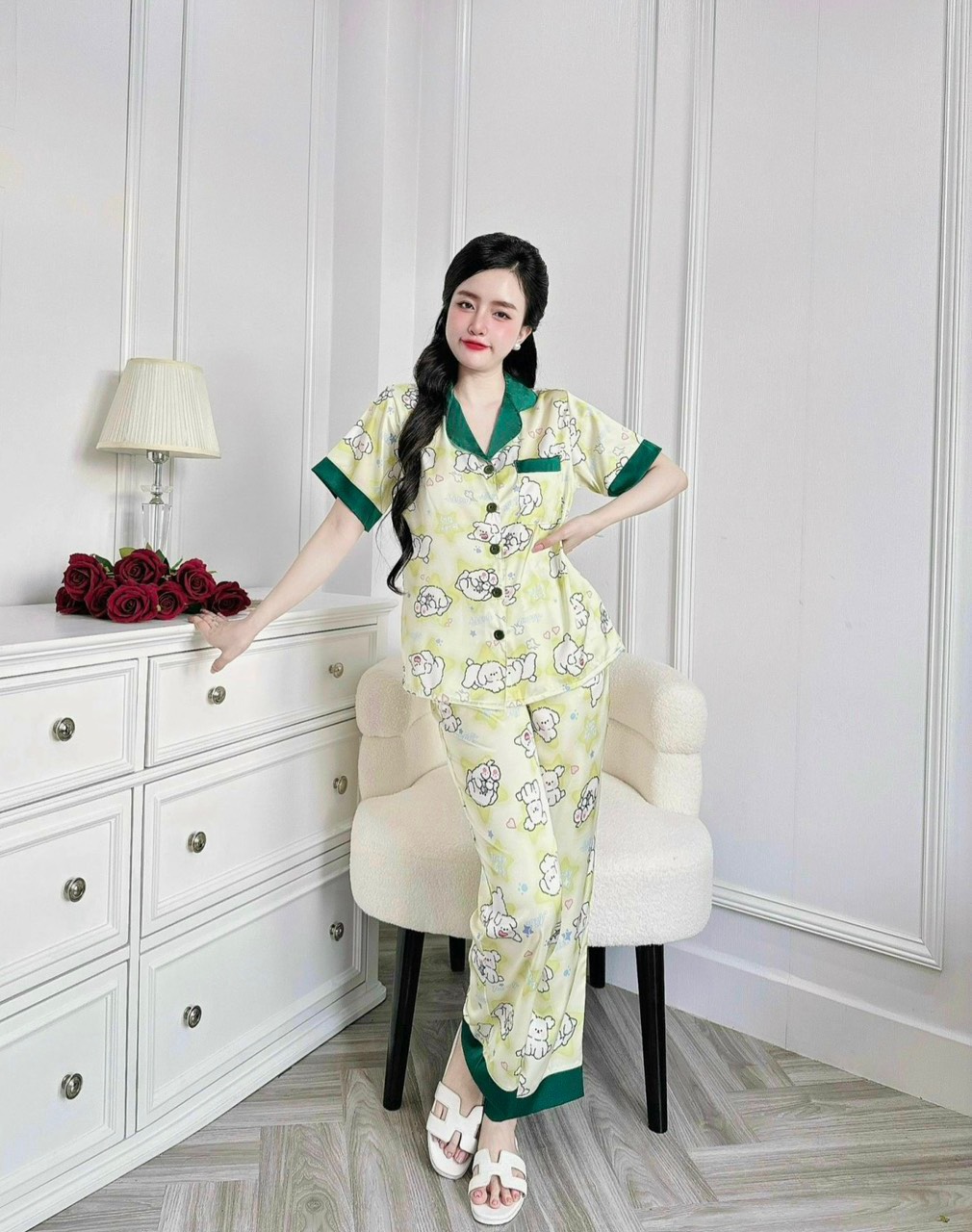 Bộ Mango Quần Dài Áo Ngắn Bigsize 70kg-85kg