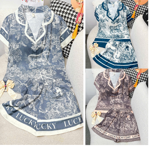 65-100kg Đồ Ngủ Pijama đùi 5d Bigsize Chubby, Đồ Ngủ Bigsize lụa Latin cao cấp mềm mại xinh xắn