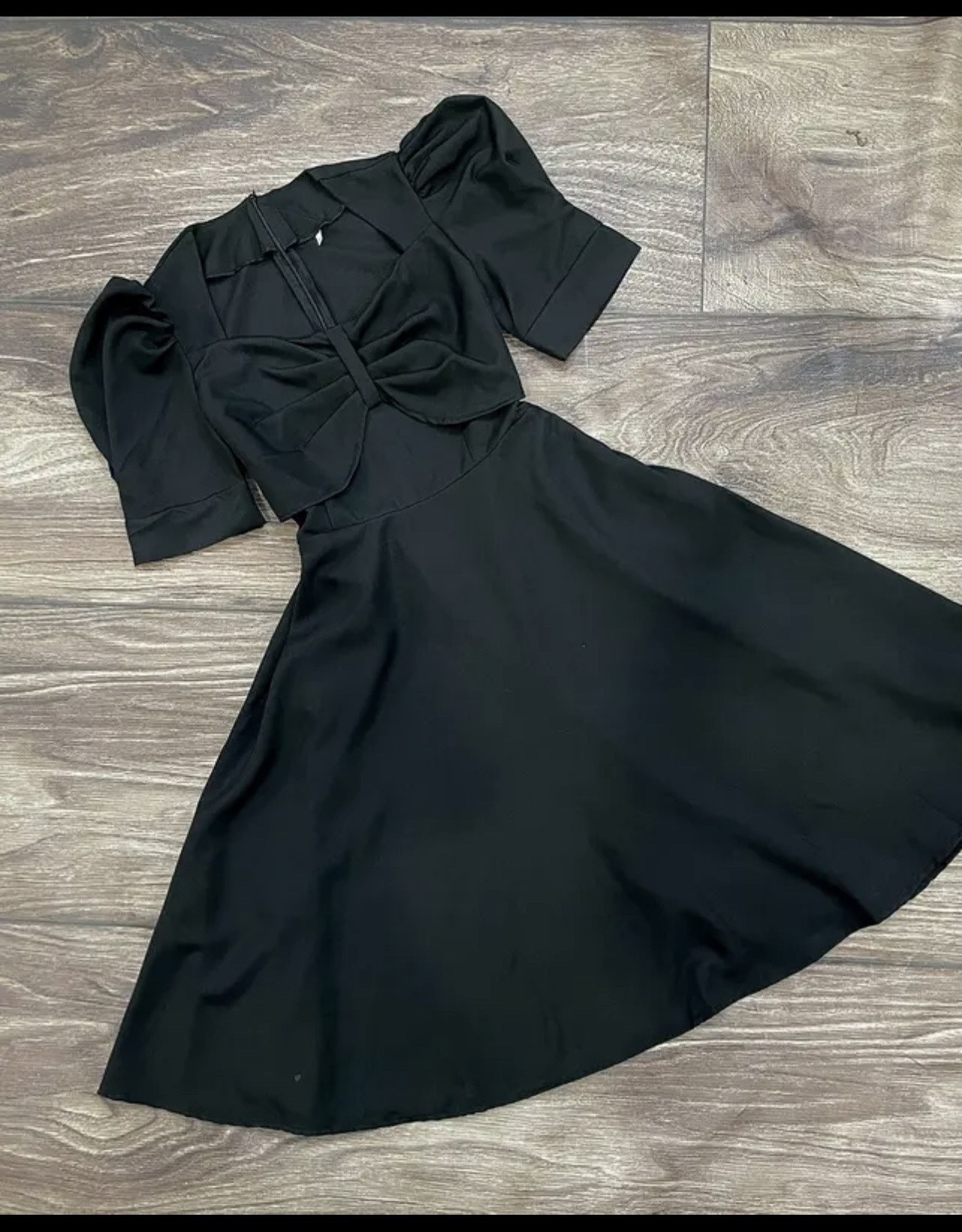 Đầm Cotton Lạnh Bigsize Nơ ngực