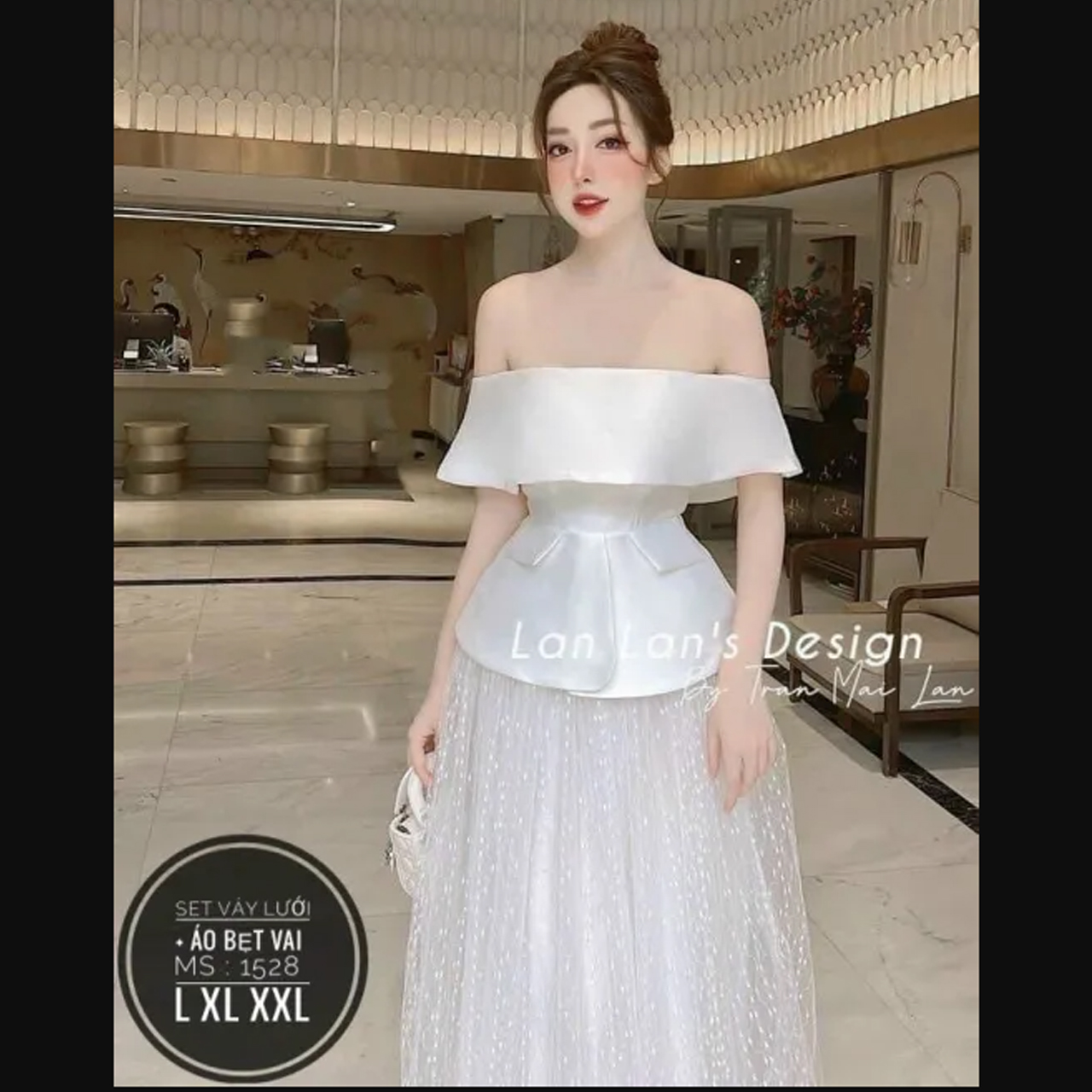 ĐẦM THIẾT KẾ BẸT VAI BIGSIZE 75-95kg 1528