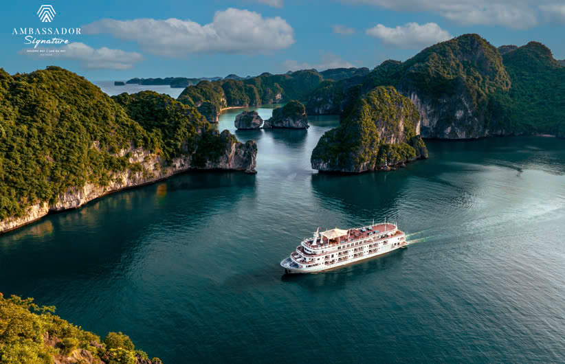 DU THUYỀN TRONG NGÀY AMBASSADOR DAY CRUISE - DU THUYỀN THƯỢNG HẠNG  6 SAO