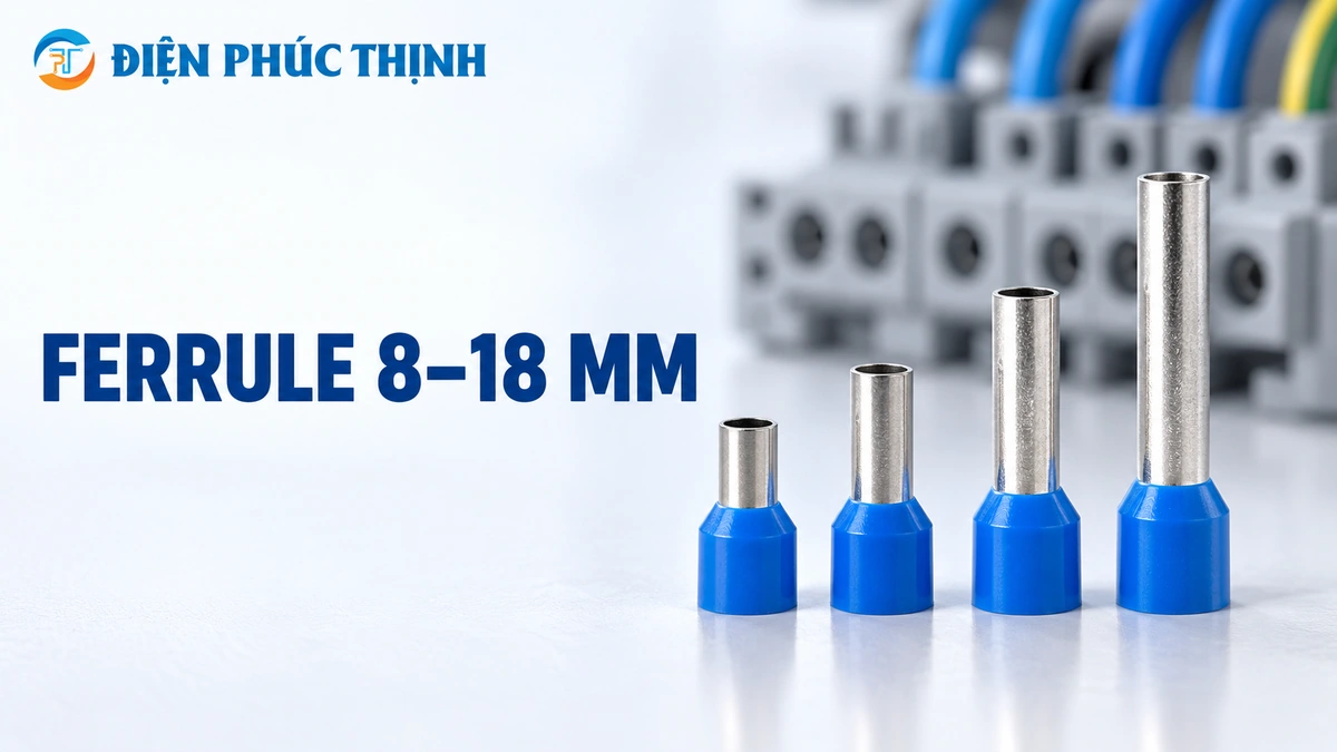 Ferrule Dài 8, 10, 12 Hay 18 mm: Chọn Theo Chiều Sâu Terminal Như Thế Nào?