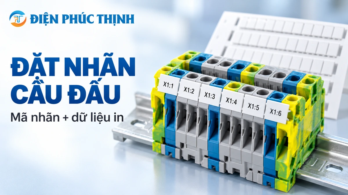 Đặt Nhãn Cầu Đấu Phoenix Contact: Chọn Mã Nhãn Và Chuẩn Bị File In Thế Nào?
