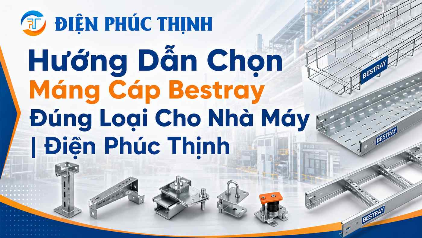 Hướng Dẫn Chọn Máng Cáp Bestray Đúng Loại Cho Nhà Máy