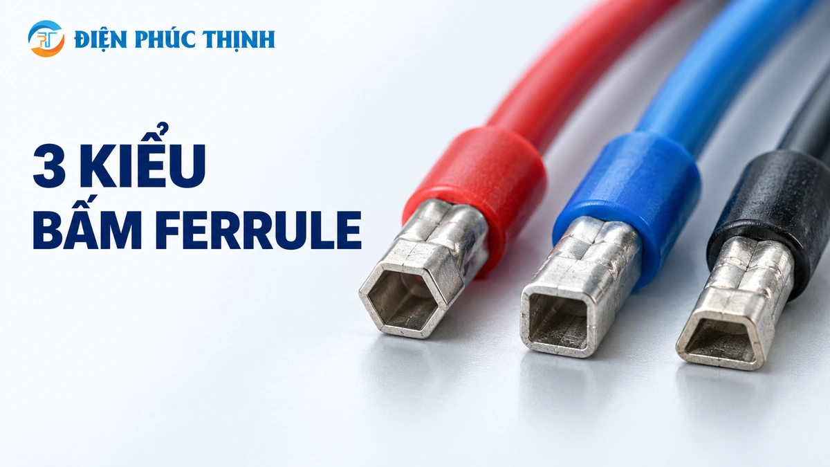 Khuôn Bấm Hex, Square Và Trapezoid Cho Ferrule Khác Nhau Thế Nào?